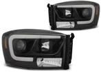 Carnamics Koplampen | Dodge Ram 02-08 4-d | Tubelight zwart, Verzenden, Nieuw