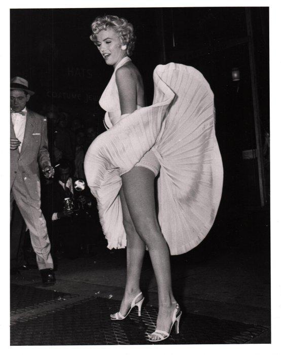 Sam Shaw (attribuée à ) - Marilyn Monroe 1954, Antiek en Kunst, Kunst | Schilderijen | Modern
