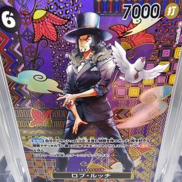 One Piece Graded card - Mosaico: ROB LUCCI (Parallel) SP beschikbaar voor biedingen