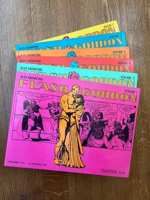 Flash Gordon - 5x C - 5 Album - Eerste druk - 1980/1982, Boeken, Stripverhalen