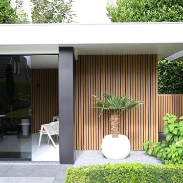 Breed profiel rhombus rabatdelen / composiet gevelbekleding beschikbaar voor biedingen