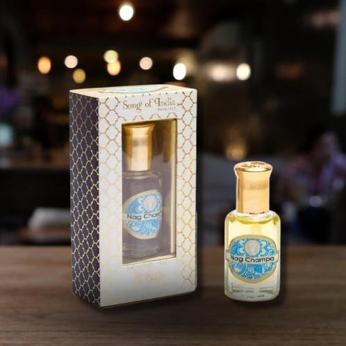 Song of India - Song of India - Nag Champa Ayurveda geurolie, Sport en Fitness, Gezondheidsproducten en Wellness, Ophalen of Verzenden
