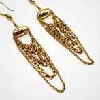 Gucci - Boucles doreilles - X - 18 carats Or jaune - Chaine, Handtassen en Accessoires, Oorbellen, Nieuw