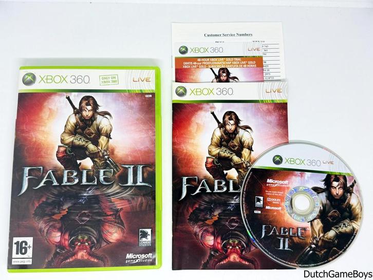 Xbox 360 - Fable II, Games en Spelcomputers, Games | Xbox 360, Gebruikt, Verzenden