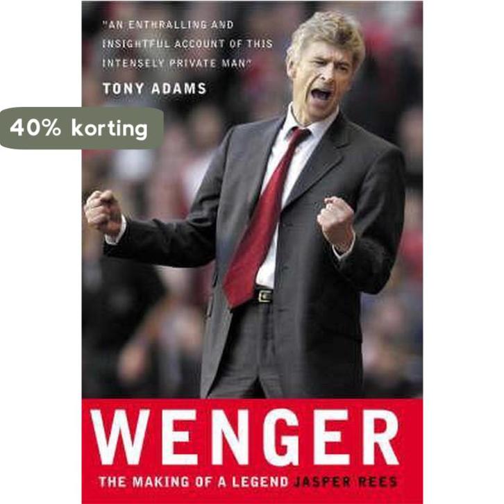 Wenger 9781904095545 Jasper Rees, Livres, Langue | Anglais, Envoi