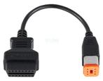 OBDSTAR Volvo Penta 6 Pins OBD - 16 Pins OBD2 Verloopkabel M, Auto diversen, Autogereedschap, Verzenden, Nieuw
