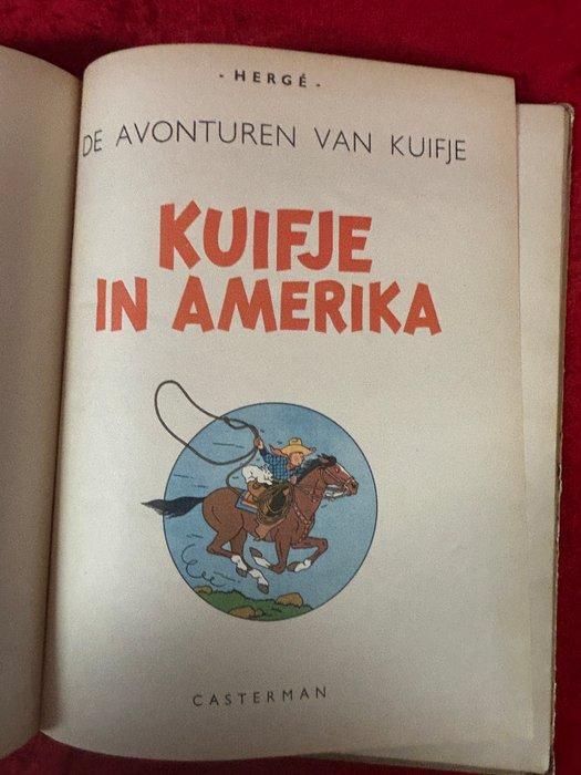 Kuifje 3 - Kuifje in Amerika - 1 Album - Eerste druk - 1947, Boeken, Stripverhalen