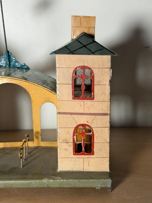 Märklin - Blikken speelgoed - Rare Märklin Station, Unboxed, Antiek en Kunst, Antiek | Speelgoed