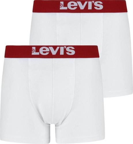 Levi's Boxershorts 2-Pack Wit maat S Heren