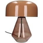 Tafellamp - Metaal, Glas - Ruby, Antiek en Kunst