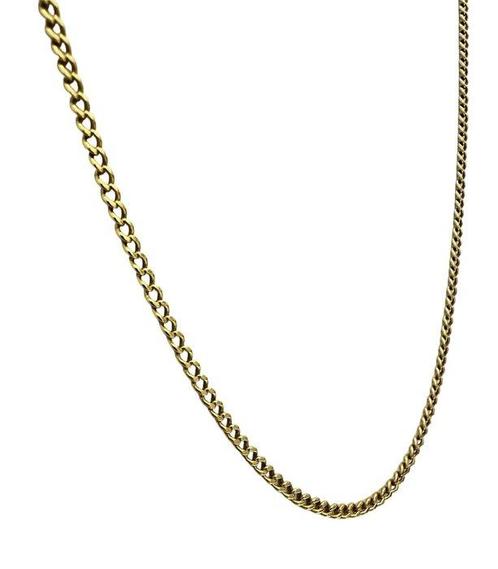 Ketting - 18 karaat Geel goud, Handtassen en Accessoires, Antieke sieraden