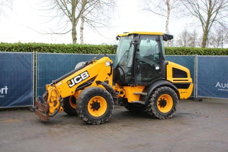 Veiling: Wiellader JCB TM220 Diesel 54kW 2022, Zakelijke goederen, Machines en Bouw | Kranen en Graafmachines, Ophalen