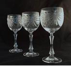 Cristal de Lorraine - Wijnglas (6) - Kristal - Modele Gérard, Antiek en Kunst