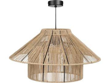 Mica Decorations Elsa Hanglamp - H28 x Ø50 cm - Jute - beschikbaar voor biedingen