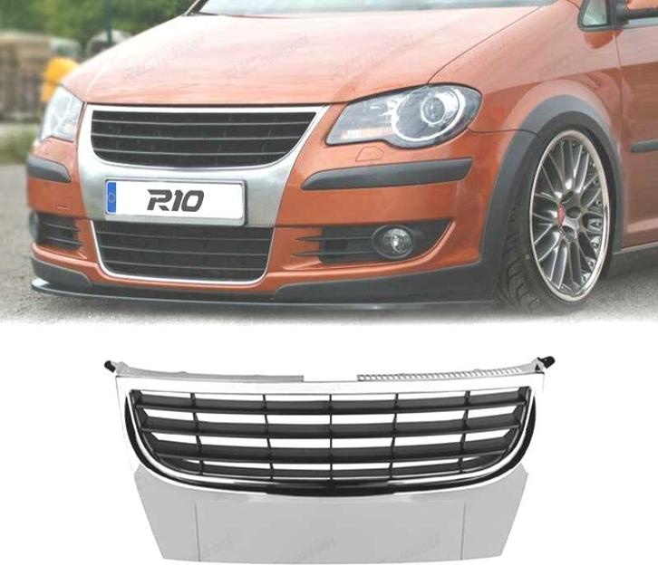 CALANDRE VOLKSWAGEN VW TOURAN 06-10 NOIR CHROME, Auto-onderdelen, Carrosserie, Verzenden