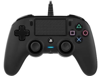 Nacon Compact Controller Zwart (PS4 Accessoires), Games en Spelcomputers, Spelcomputers | Sony PlayStation 4, Zo goed als nieuw