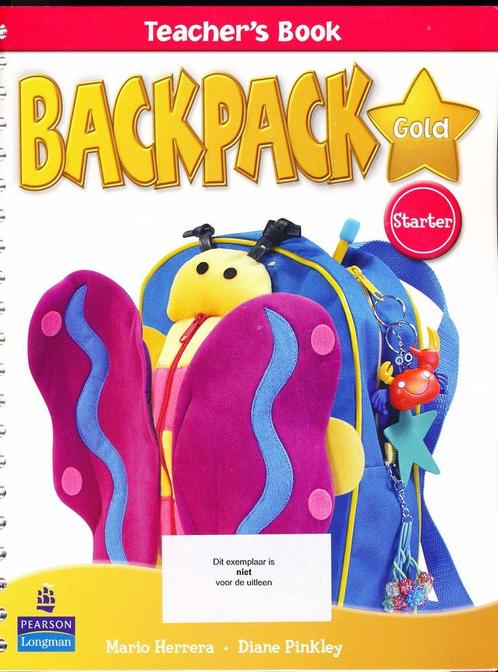 Backpack Starter Teachers book groep 3/4, Livres, Livres scolaires, Envoi