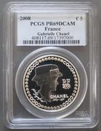France Frankreich Km 1566 5 Euro 2008 Coco Chanel Pcgs Pr..., Verzenden