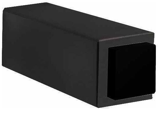 Deurstop SQUARE LSQ25 60MM mat zwart, Huis en Inrichting, Woonaccessoires | Deurstoppers, Nieuw