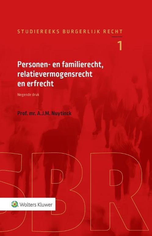 Personen- en familierecht, relatievermogensrecht en erfrecht, Boeken, Wetenschap, Zo goed als nieuw, Verzenden