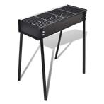 vidaXL Houtskoolbarbecue staand vierkant 75x28 cm, Verzenden, Nieuw