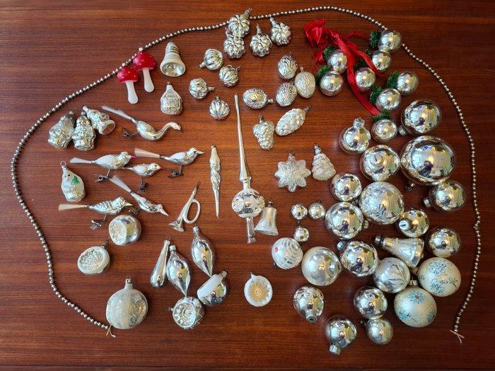 Kerstballen (69) - Glas - Antieke en vintage kerst, Diversen, Kerst