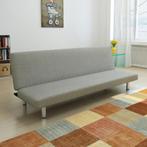 vidaXL Canapé-lit Gris Polyester, Verzenden, Neuf