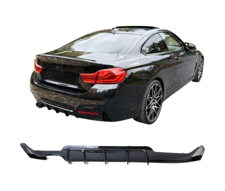 Achterdiffuser Glans Zwart – Geschikt voor BMW 4 Serie F32 F, Auto-onderdelen, Overige Auto-onderdelen, Nieuw, BMW, Ophalen of Verzenden