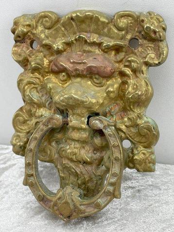 Deurklopper - 1850-1900 - Antieke deurklopper Leeuw, Antiek en Kunst