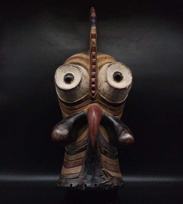 Ongelooflijk masker - Kifwebe - Songye - DR Congo (Zonder, Antiek en Kunst, Kunst | Niet-Westerse kunst