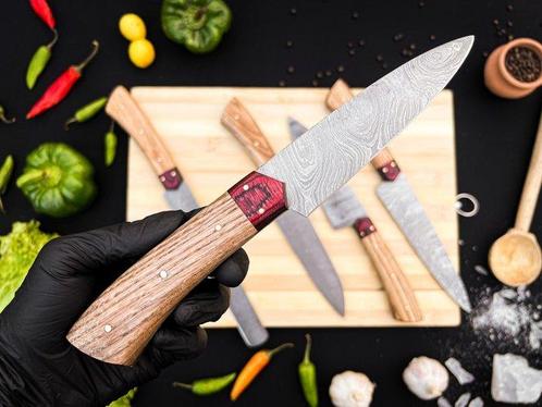 Smith - Keukenmes - Kitchen knife set - Japanse Multi-Hout, Antiek en Kunst, Antiek | Keukengerei