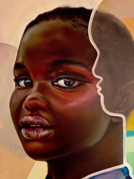 Valentina Andrees - Star Child, Antiek en Kunst, Kunst | Schilderijen | Modern