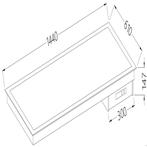 Vitrokeramisch element wit 4x GN 1/1, Verzenden