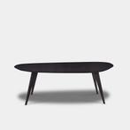 Tafel organisch eikenhout - Hout Onderstel - Night Glow, Nieuw