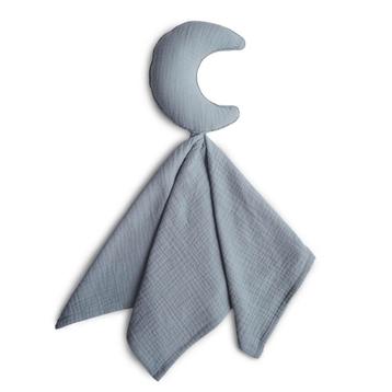 Mushie Knuffeldoekje - Lovely Blanket - Moon Blue beschikbaar voor biedingen