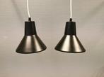 E.S. Horn - Plafondlamp (2) - Aluminium, Antiek en Kunst, Antiek | Verlichting
