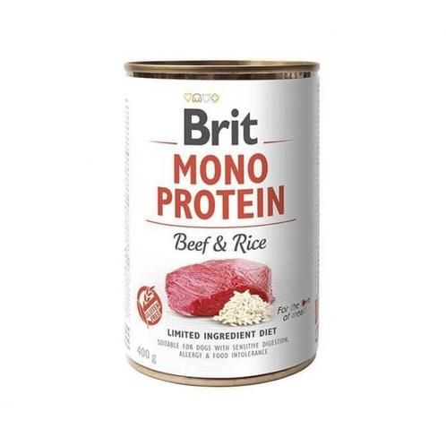 Brit mono protein - beef and rice 400g (100 pour cent de, Dieren en Toebehoren, Hondenvoerbakken en Drinkbakken
