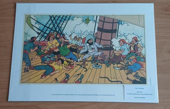 Tintin - 3 Lithographies Tintin - 3 Album - EO - 2012, Boeken, Stripverhalen
