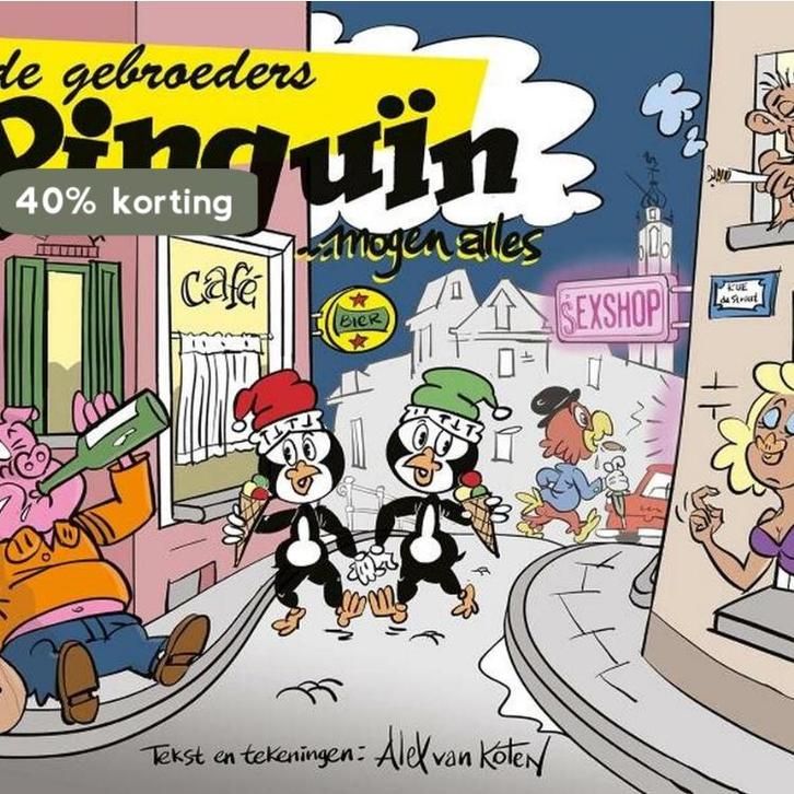 De gebroeders Pinguïn 9789493234932 Alex van Koten, Boeken, Stripverhalen, Gelezen, Verzenden