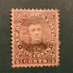 Nouveau-Brunswick 1860 - Timbré non émis avec impression