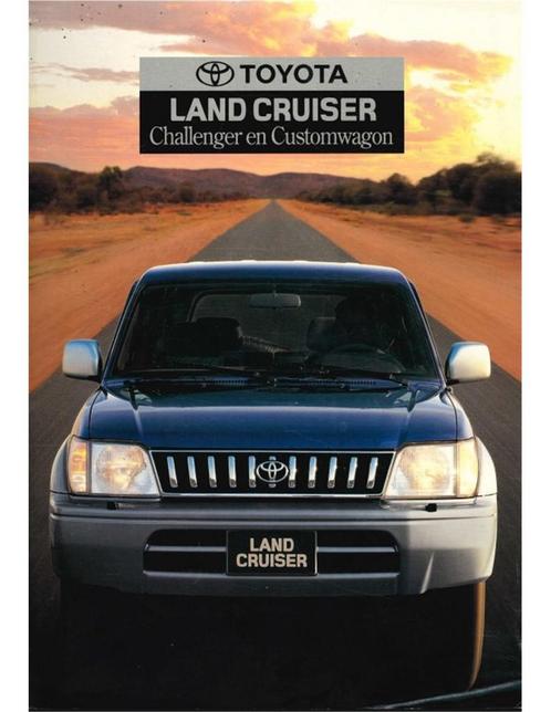 1997 TOYOTA LAND CRUISER BROCHURE NEDERLANDS, Livres, Autos | Brochures & Magazines