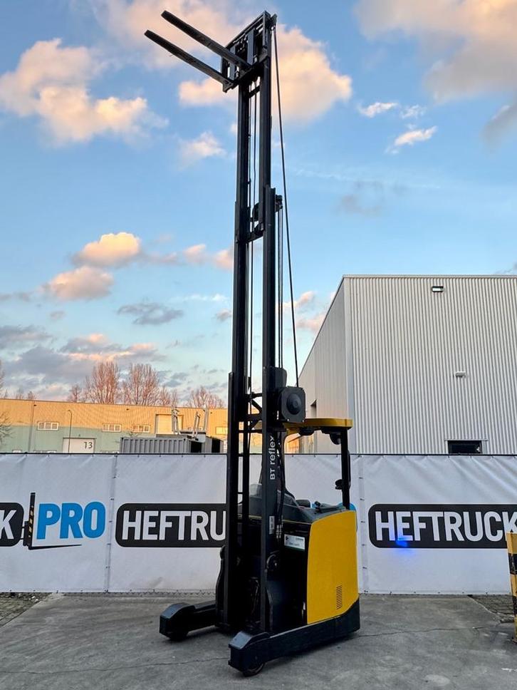 BT RRE160 hh 630cm (2015) 85% batt en vorkensteller +VIDEO, Zakelijke goederen, Machines en Bouw | Heftrucks en Intern transport