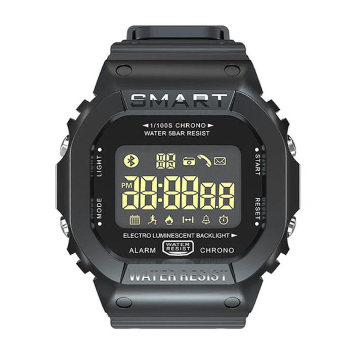 MK22 Waterdichte Sport Smartwatch Fitness Activity Tracker, Handtassen en Accessoires, Smartwatches, Nieuw, Verzenden