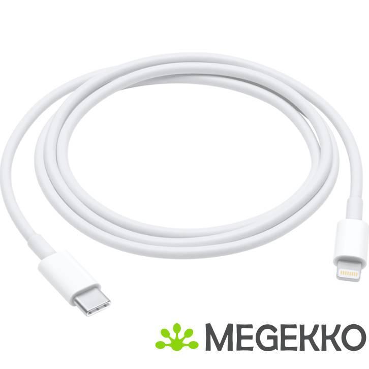 Apple USB-C naar lightning-kabel 1m wit, Computers en Software, Overige Computers en Software, Nieuw, Verzenden