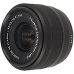 Fujifilm XC 15-45mm F/3.5-5.6 OIS PZ zwart occasion, Zo goed als nieuw, Verzenden