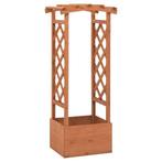 Latwerkplantenbak Vurenhout | Retour Deal | 60% Korting!, Tuin en Terras, Verzenden, Minder dan 60 cm, Nieuw, 60 cm of meer