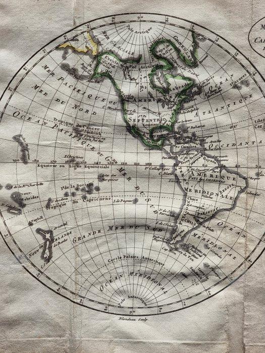 World - Mappamondo; Blondeau Alexandre - Mappe-Monde on, Boeken, Atlassen en Landkaarten