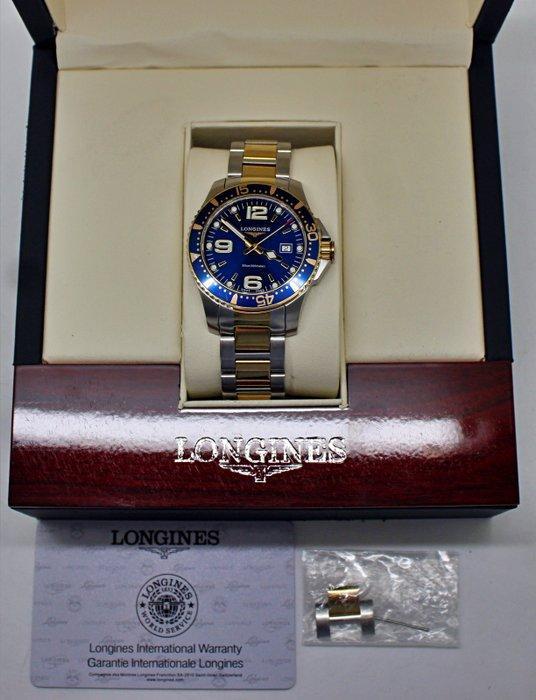 Longines - Hydro Conquest 30B Blue Two Tone Dial with, Handtassen en Accessoires, Horloges | Antiek