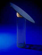 Clémence Birot - Miroir de table- Astra 34 - Cobalt - Verre, Antiquités & Art