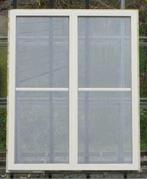 aluminium raam , chassis 115 x 145  creme ral  9001, Raamkozijn, Gebruikt, Ophalen of Verzenden, 75 tot 150 cm